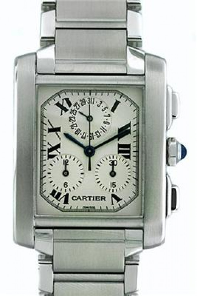 Cartier Tank Francaise XL W51024Q3 Steel